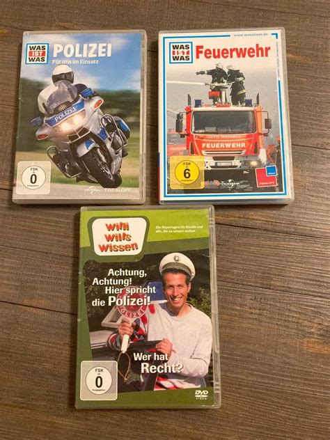 Dvd Was ist was Feuerwehr Polizei Willi wills wissen in Bayern ...