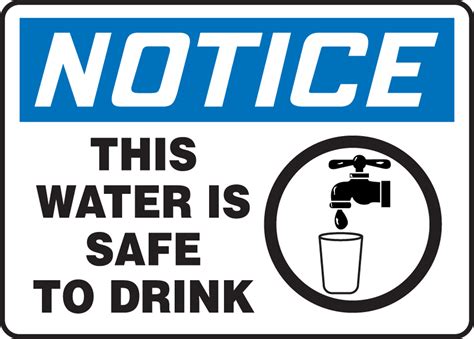 Not Drinking Water Safety Signs Prohibitory Farm Safe - vrogue.co