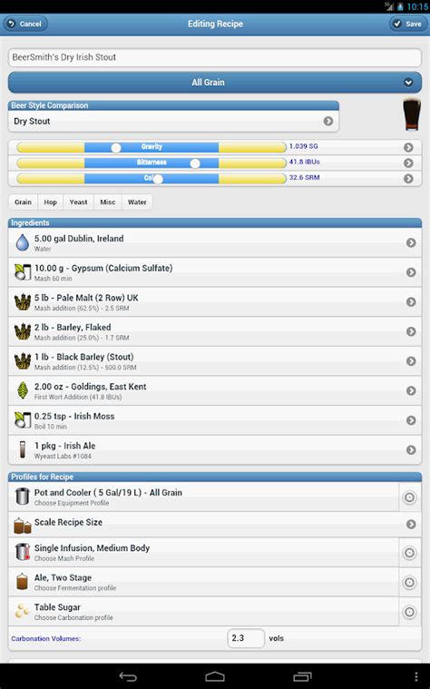 BeerSmith 2 Mobile Homebrewing - Android Apps on Google Play