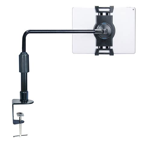 Adjustable Universal Clamp-On Tablet Holder | Ultimate Office