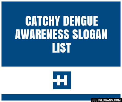 100+ Catchy Dengue Awareness Slogans 2024 + Generator - Phrases & Taglines