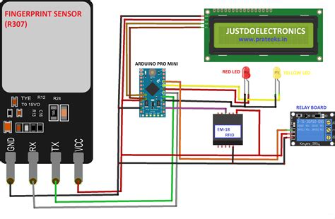 Rfid Based Projects Circuit Diagram