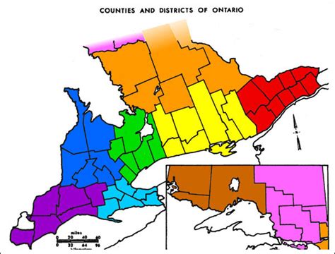 Map Of Southern Ontario Counties - Map Of West