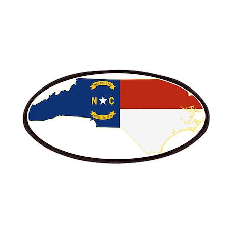 North Carolina Flag Patches by StatesOfAmerica