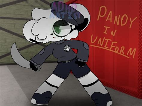 Pandy in Uniform | Piggy, Roblox, Fan art