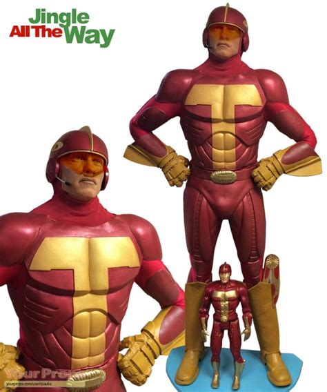 Jingle All The Way Turbo Man costume original movie prop