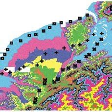 Coverage map of the nine DTV relay stations in Taiwan. ( = 90, E = 41... | Download Scientific ...