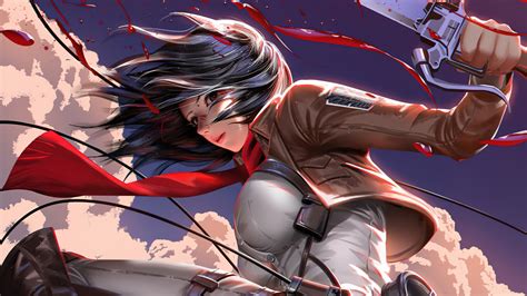 Mikasa Ackerman 4K HD Attack On Titan Wallpapers | HD Wallpapers | ID ...