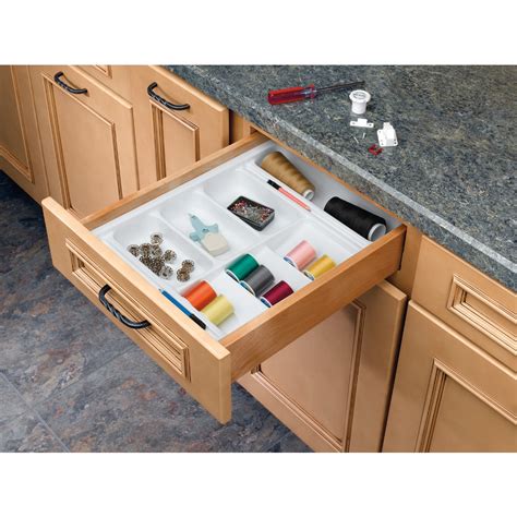 Shop Rev-A-Shelf 21.75-in x 14.75-in Plastic Multi-Use Insert Drawer ...