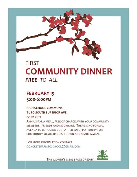 Community Dinner | Concrete School District