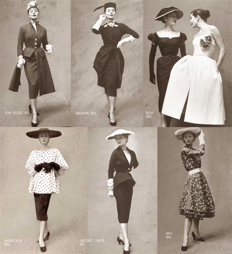 Paris 1950s Fashions - Spring/Summer 1951 | Glamour Daze