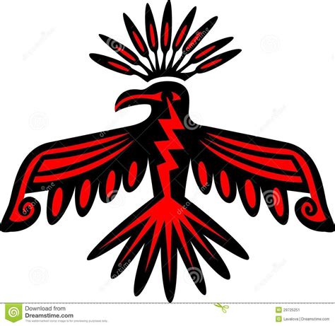 Native American Animal Spirit Guides - Thunder Bird | Native american symbols, Native american ...