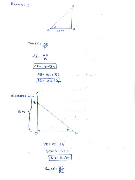 Some Applications of Trigonometry | PDF