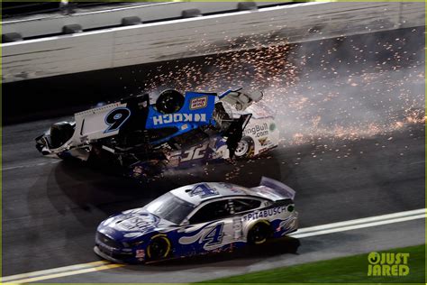 Photo: ryan newman nascar crash at daytona 500 19 | Photo 4438626 | Just Jared