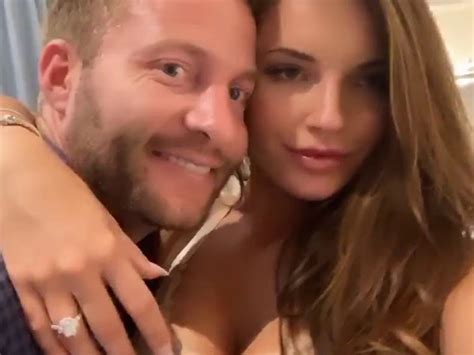 Rams Coach Sean McVay Engaged to Model Girlfriend Veronika Khomyn