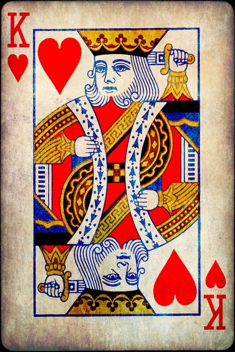 Picture Of King Of Hearts Playing Card - PictureMeta