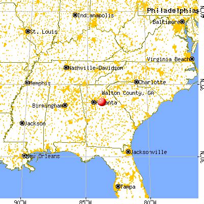 Walton County, Georgia detailed profile - houses, real estate, cost of living, wages, work ...