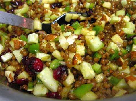 Rachel vs. Ramen: Curry Wheat Berry Salad