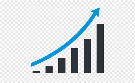 Low to high bar illustration, Growth chart Bar chart, Business Growth Chart s, blue, angle ...