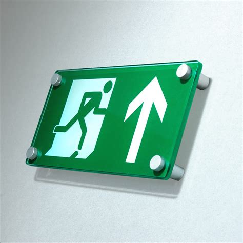 Fire Escape Sign, Wall Mounted | BS ISO 7010 | Signbox