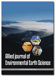 Allied Journal of Environmental Earth Sciences.