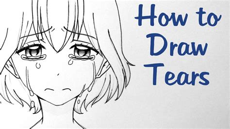 How To Draw Tears How To Draw Tears Drawing Tutorial Easy Easy Drawings ...