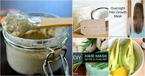 Nourish Your Hair: DIY Hair Masks for Healthy and Shiny Tresses ...