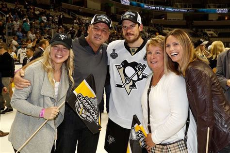 Catherine Kate — Kathy Leutner with Sidney Crosby and his fam bam