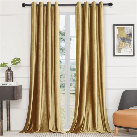 Gold Curtains Bedroom