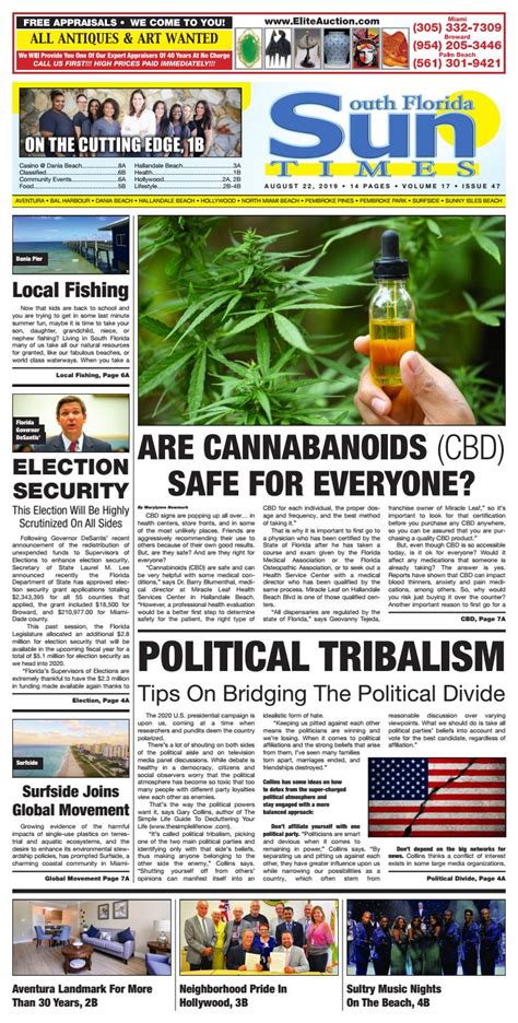 Sun Times Issue 08 22 19 by The South Florida Sun Times Newspaper - Issuu