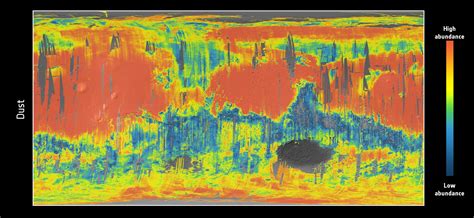 ESA - Mars dust map