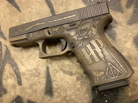 Harry Potter Glock 19 by Red Beard Gunworks : r/harrypotter