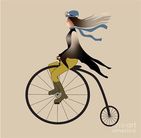 Penny Farthing Digital Art by Donnis Crowe - Fine Art America