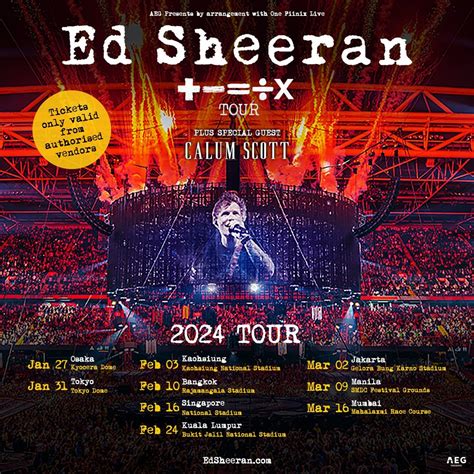 2024 Ed Sheeran Tour - Wilie Julianna