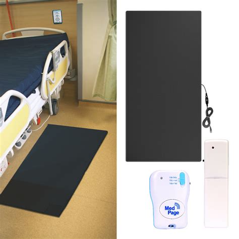 Non-Slip Floor Pressure Mat with Pager | Personal & Falls Alarms ...