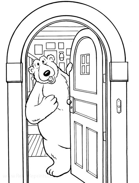 Bear in the Big Blue House Coloring Pages | Coloring Books at Retro Reprints - The world's ...