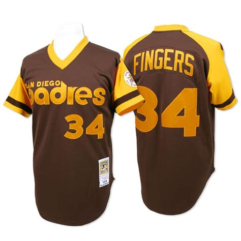 Rollie Fingers 1978 San Diego Padres Mitchell & Ness Authentic ...