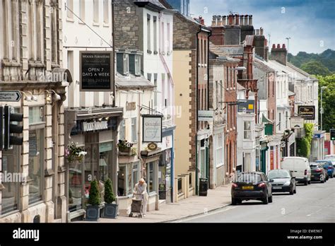 High Street (East) In Dorchester, Dorset, England, UK Stock Photo - Alamy