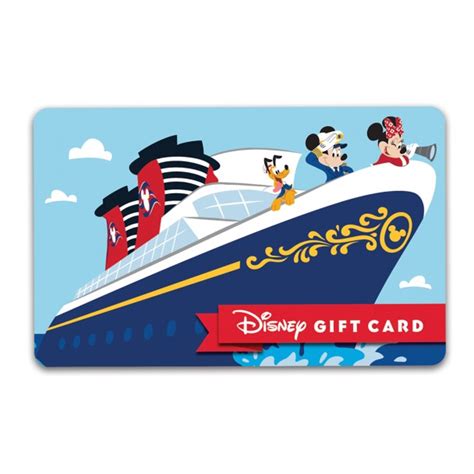 Captain Mickey Mouse and Friends Disney Gift Card – Disney Cruise Line | shopDisney