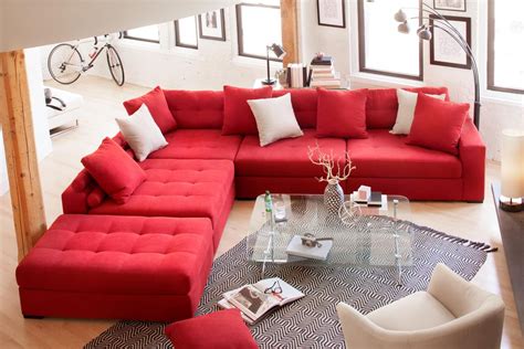 Durable, versatile and most importantly...BIG. We call it 'Big Red', our Venti Sectional i ...