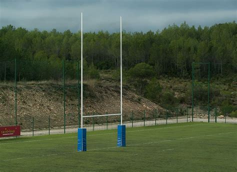 1366x768px | free download | HD wallpaper: Rugby, Field, Poles, rugby field, testing, green ...