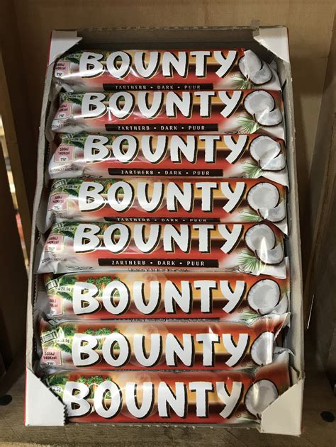 24x Bounty Dark Chocolate Bars (24x57g) & Low Price Foods Ltd