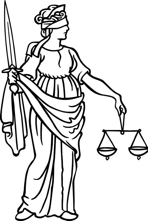 Lady Of Justice - ClipArt Best