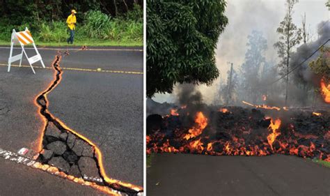 Hawaii volcano eruption DAMAGE in pictures: Devastating photos of ...