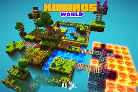 KUBIKOS - 3D Cube World | 3D Environments | Unity Asset Store