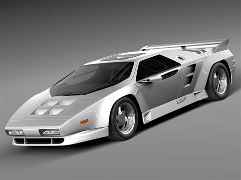 Vector W8 1990-1992 3D Model by SQUIR