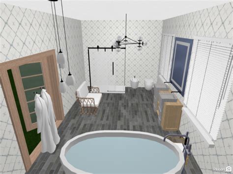 Bathroom - Free Online Design | 3D Bathroom Floor Plans by Planner 5D