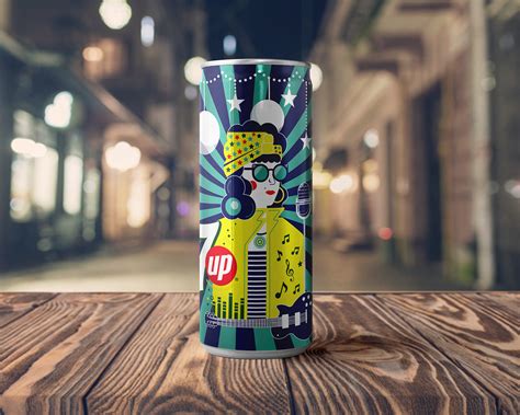 7up can design on Behance