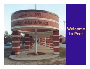 Fillable Online peet conroeisd Welcome to Peet - Peet Junior High ...