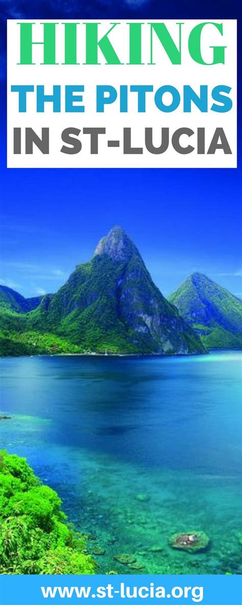 Hiking the pitons gros piton and petit piton mountains – Artofit